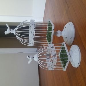 Vintage bird cage set #2